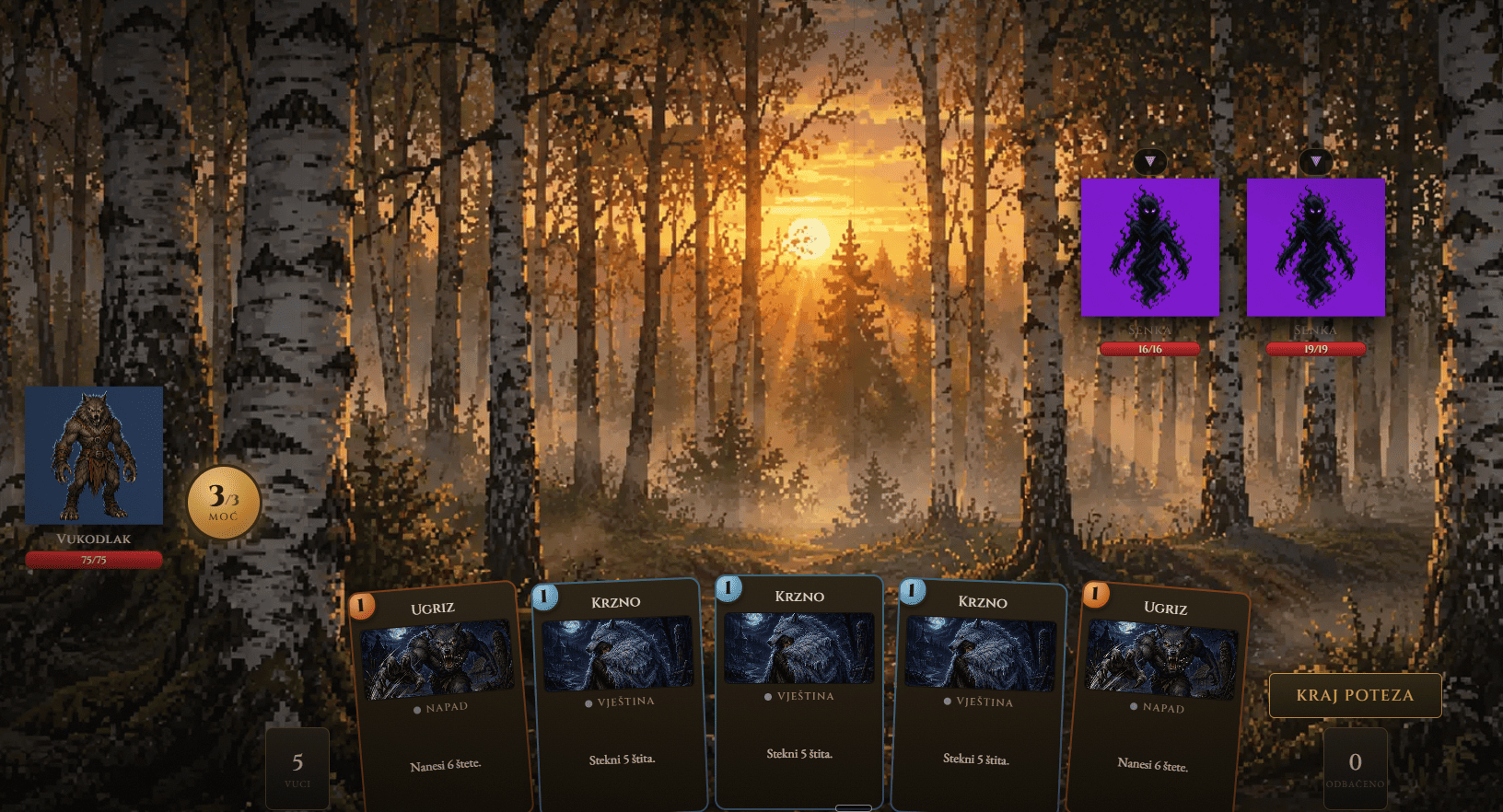 Triglav Roguelick Deckbuilder