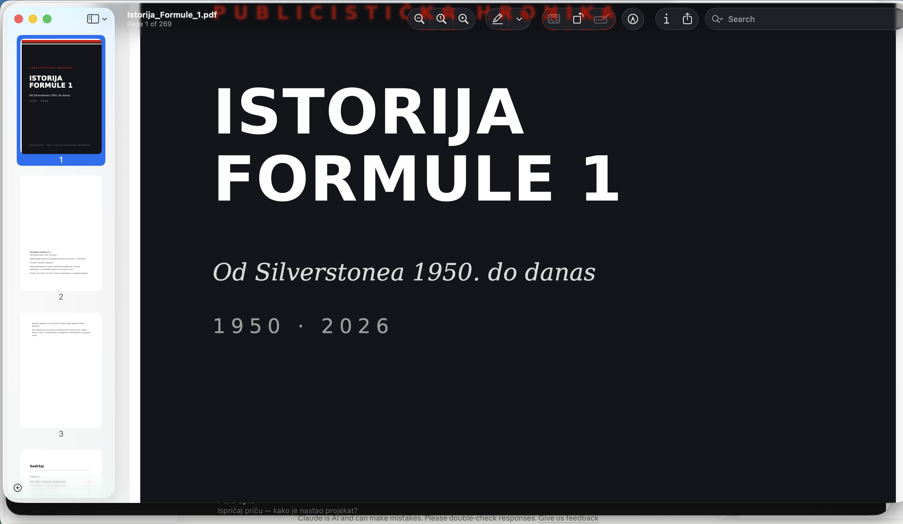 Istorija Formule 1 knjiga