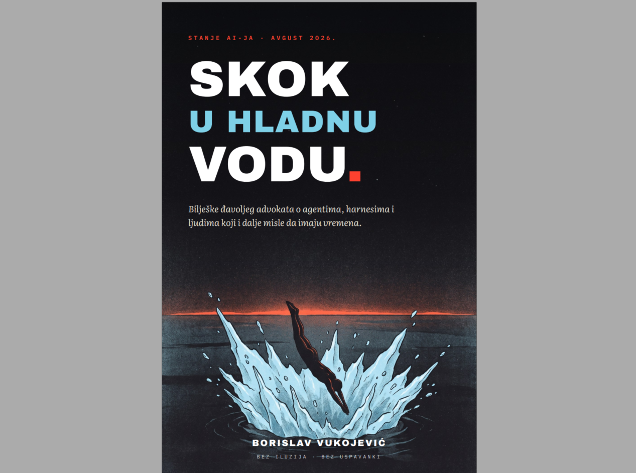 Skok u hladnu vodu - eknjiga o stanju AI (avgust 2026)