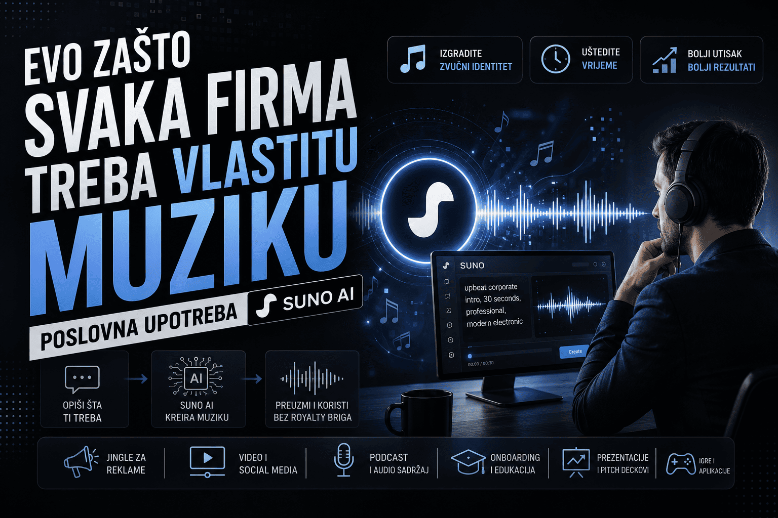 Evo zašto svaka firma treba vlastitu muziku