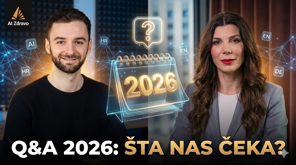 Live Q&A: Šta nas čeka u 2026? Poseban gost: dr.sc. Gabi Abramac