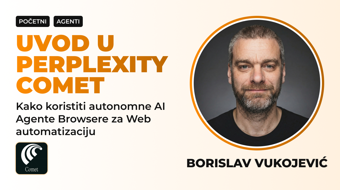 Uvod u Perplexity Comet: Kako koristiti autonomne AI Agente Browsere za Web automatizaciju