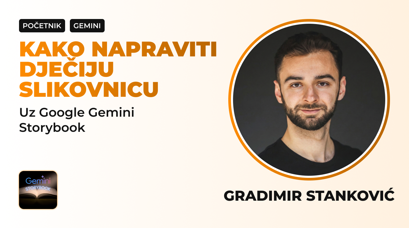 Kako napraviti dječiju slikovnicu uz Google Gemini Storybook